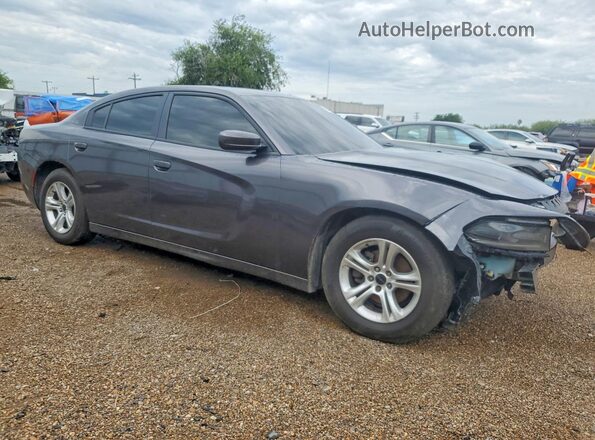 2C3CDXBG4KH724779 2019 DODGE CHARGER Gray წინა მარჯვენა