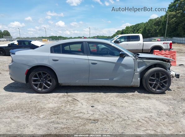 2C3CDXBG4LH219911 2020 DODGE CHARGER Gray 360 interior view