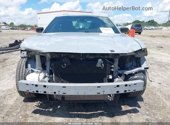 2C3CDXBG4LH219911 2020 DODGE CHARGER Gray Rear interior view