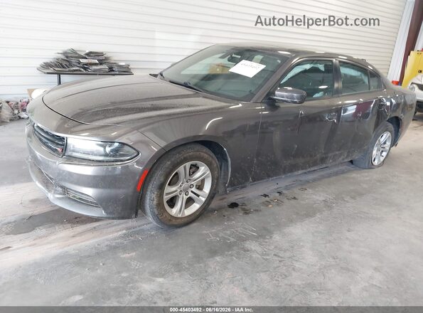 2C3CDXBG4MH639167 2021 DODGE CHARGER Gray Przód lewy