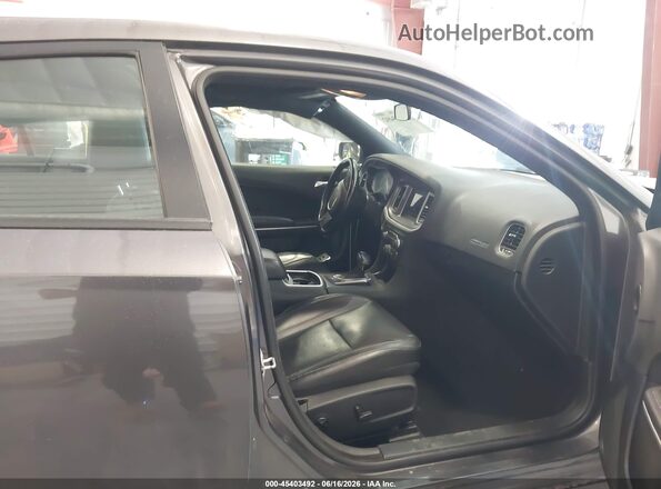 2C3CDXBG4MH639167 2021 DODGE CHARGER Gray Widok wnętrza z przodu