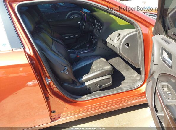 2C3CDXBG4MH642750 2021 DODGE CHARGER Orange Vista interior delantera