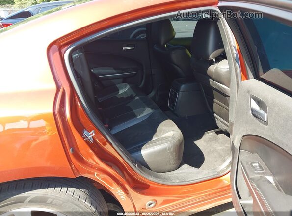 2C3CDXBG4MH642750 2021 DODGE CHARGER Orange Vista de la etiqueta del VIN