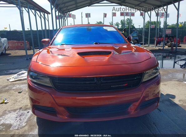 2C3CDXBG4MH642750 2021 DODGE CHARGER Orange Vista interior trasera
