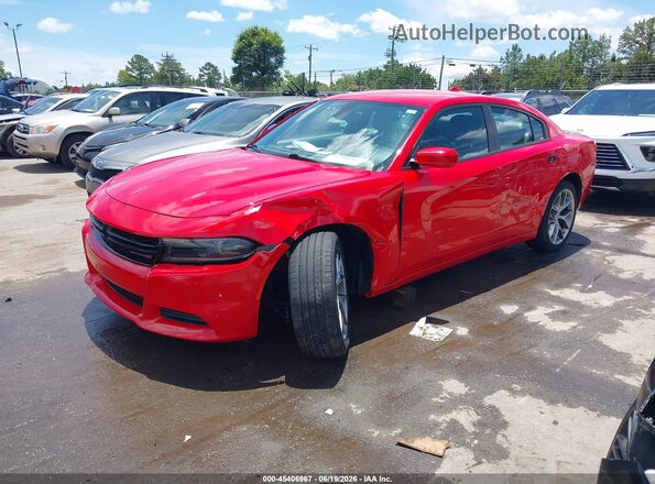 2C3CDXBG4NH198108 2022 DODGE CHARGER Red Vista tres cuartos delantera izquierda