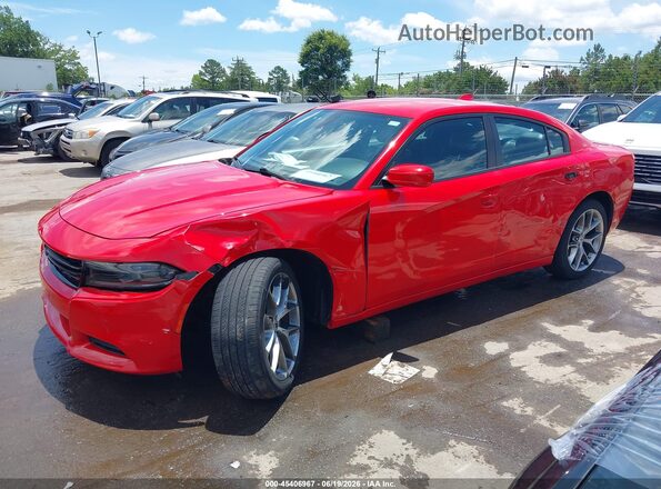 2C3CDXBG4NH198108 2022 DODGE CHARGER Red Vista frontal