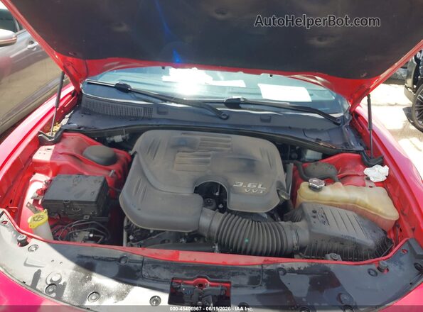 2C3CDXBG4NH198108 2022 DODGE CHARGER Red Vista trasera