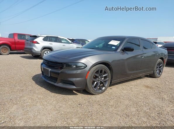 2C3CDXBG4NH203257 2022 DODGE CHARGER Gray Przód lewy