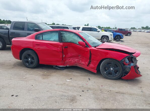 2C3CDXBG4NH248229 2022 DODGE CHARGER Red Սալոնի հետևի տեսք