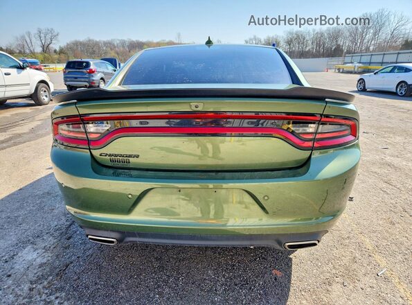 2C3CDXBG4PH523780 2023 DODGE CHARGER Green Rear view