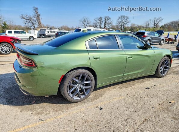 2C3CDXBG4PH523780 2023 DODGE CHARGER Green Rear right