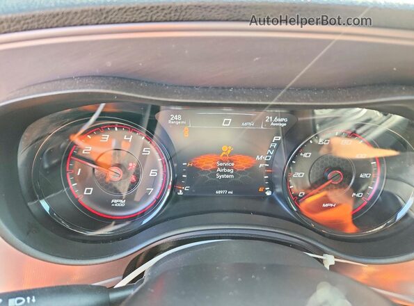 2C3CDXBG4PH523780 2023 DODGE CHARGER Green Instrument cluster view