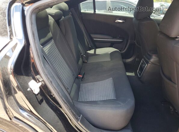 2C3CDXBG4PH530017 2023 DODGE CHARGER Black Vista de los asientos traseros