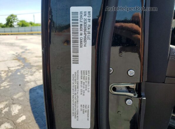 2C3CDXBG4PH563714 2023 DODGE CHARGER Черный 