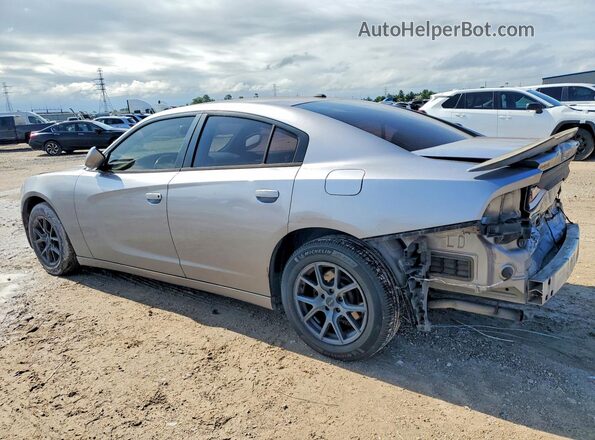 2C3CDXBG5HH546454 2017 DODGE CHARGER Gray Rear left