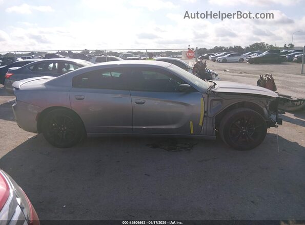 2C3CDXBG5HH557048 2017 DODGE CHARGER Gray Вид задньої частини салону