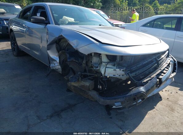 2C3CDXBG5HH599140 2017 DODGE CHARGER Silver Vista frontal