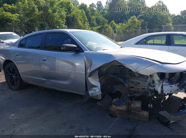 2C3CDXBG5HH599140 2017 DODGE CHARGER Silver Vista interior de 360 grados