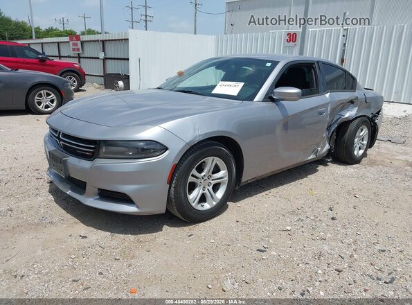 2C3CDXBG5HH608631 2017 DODGE CHARGER Серебряный Передняя левая четверть