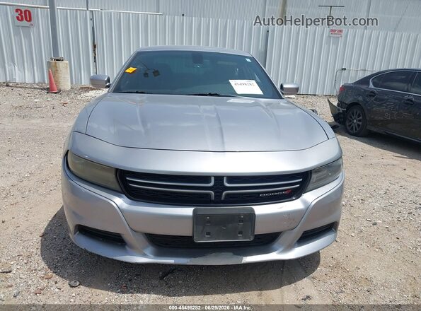 2C3CDXBG5HH608631 2017 DODGE CHARGER Серебряный Вид щитка приборов