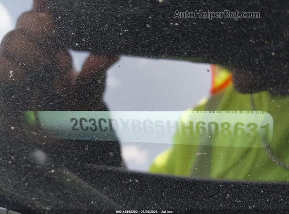 2C3CDXBG5HH608631 2017 DODGE CHARGER Серебряный Вид подкапотного пространства