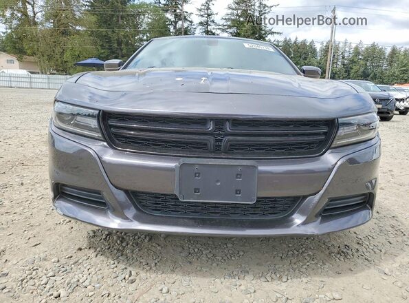 2C3CDXBG5KH507693 2019 DODGE CHARGER Gray Widok z przodu
