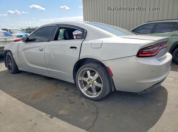 2C3CDXBG5KH696300 2019 DODGE CHARGER Silver Rear left