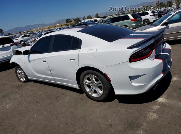 2C3CDXBG5LH214054 2020 DODGE CHARGER Белый Задняя левая четверть