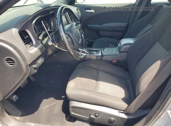 2C3CDXBG5LH219951 2020 DODGE CHARGER Gray წინა სალონის ხედი