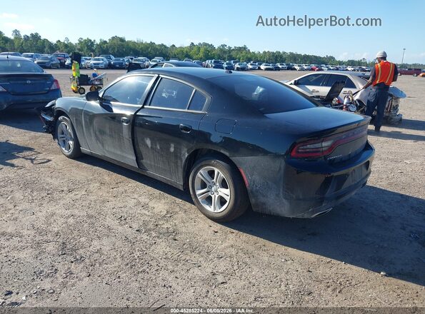 2C3CDXBG5MH578413 2021 DODGE CHARGER Black Հետևի ձախ