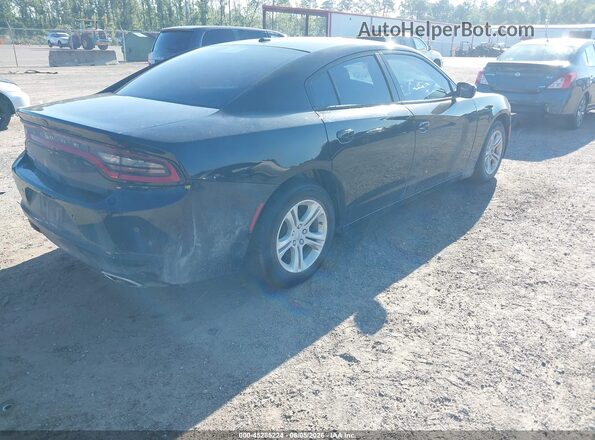2C3CDXBG5MH578413 2021 DODGE CHARGER Black Հետևի աջ