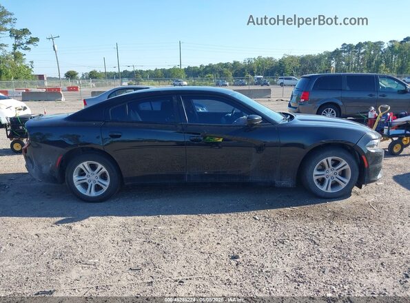 2C3CDXBG5MH578413 2021 DODGE CHARGER Black Սալոնի հետևի տեսք