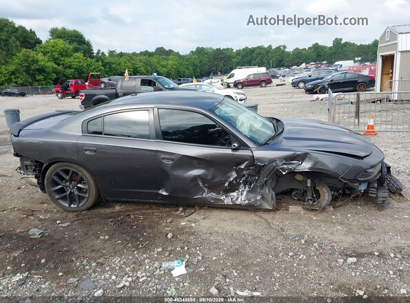 2C3CDXBG5MH653336 2021 DODGE CHARGER Gray Vista interior trasera
