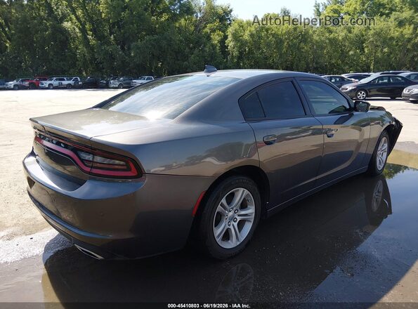 2C3CDXBG5PH564192 2023 DODGE CHARGER Серый Задняя правая четверть