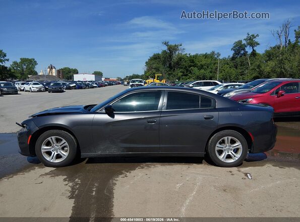 2C3CDXBG5PH564192 2023 DODGE CHARGER Серый Панорамный вид салона 360°