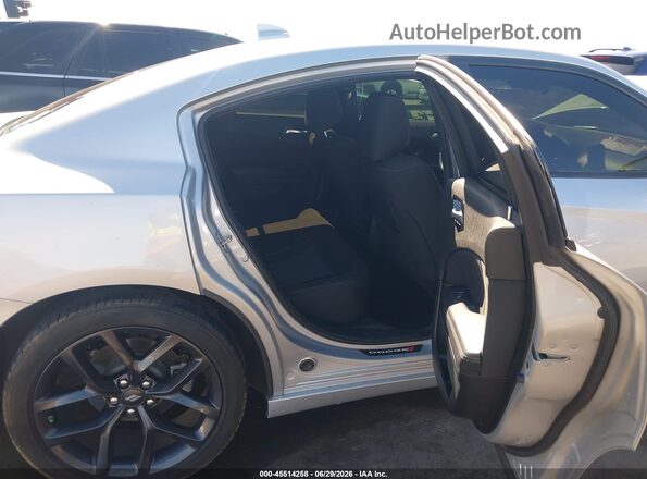 2C3CDXBG5PH576617 2023 DODGE CHARGER Silver Vista de la etiqueta del VIN