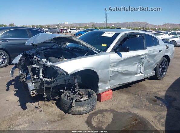 2C3CDXBG5PH576617 2023 DODGE CHARGER Silver Vista tres cuartos delantera izquierda