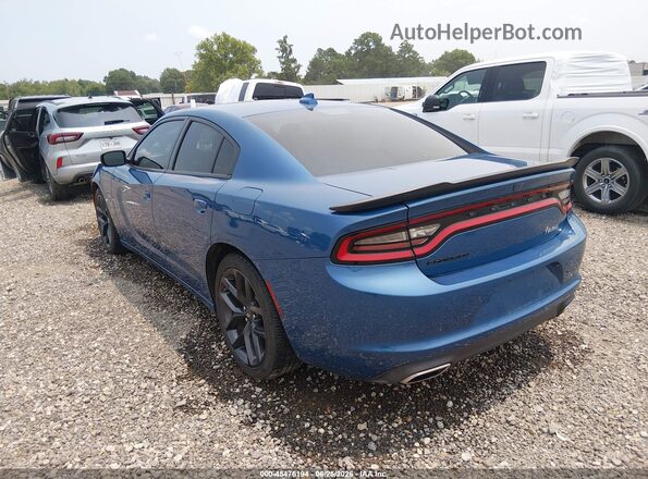 2C3CDXBG5PH588248 2023 DODGE CHARGER Blue Задня ліва чверть