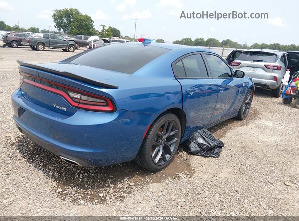 2C3CDXBG5PH588248 2023 DODGE CHARGER Blue Задня права чверть