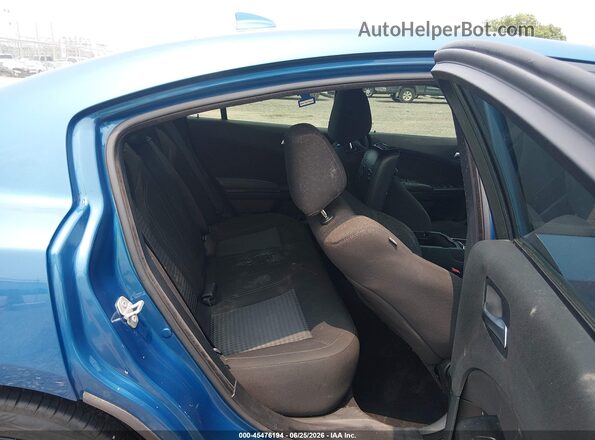 2C3CDXBG5PH588248 2023 DODGE CHARGER Blue Вид наклейки з VIN-кодом