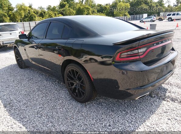 2C3CDXBG6HH627690 2017 DODGE CHARGER Black Задня ліва чверть
