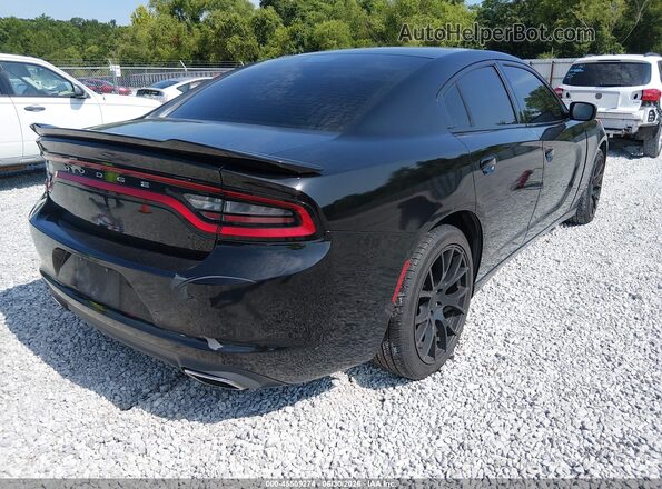 2C3CDXBG6HH627690 2017 DODGE CHARGER Black Задня права чверть