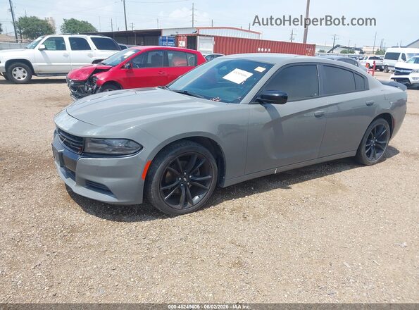 2C3CDXBG6JH135666 2018 DODGE CHARGER Gray 