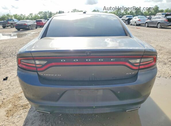 2C3CDXBG6JH239008 2018 DODGE CHARGER Gray Հետևի տեսք