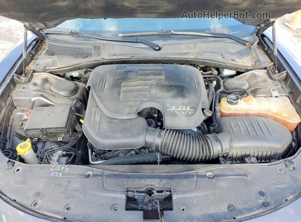 2C3CDXBG6JH239008 2018 DODGE CHARGER Gray Սալոնի հետևի տեսք