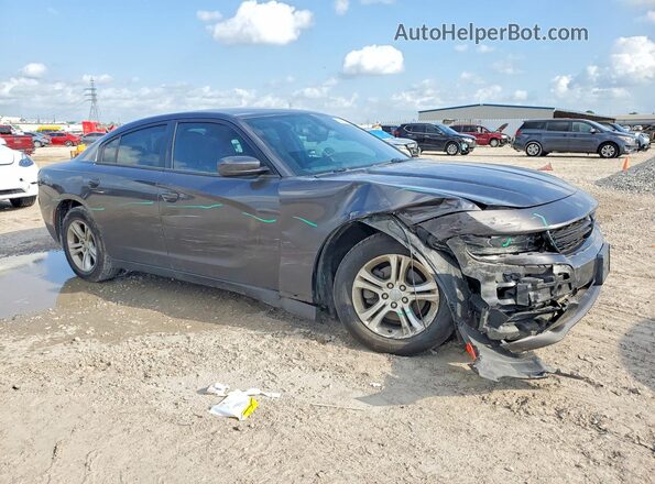 2C3CDXBG6JH239008 2018 DODGE CHARGER Gray Առջևի աջ