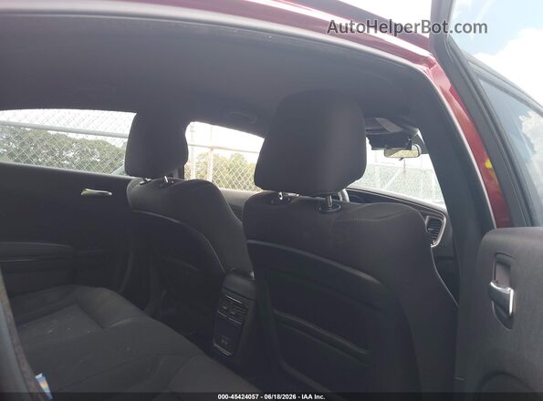 2C3CDXBG6KH637692 2019 DODGE CHARGER Burgundy VIN კოდის სტიკერის ხედი