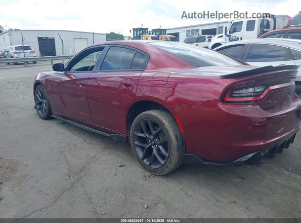 2C3CDXBG6KH637692 2019 DODGE CHARGER Burgundy სალონის 360-გრადუსიანი ხედი