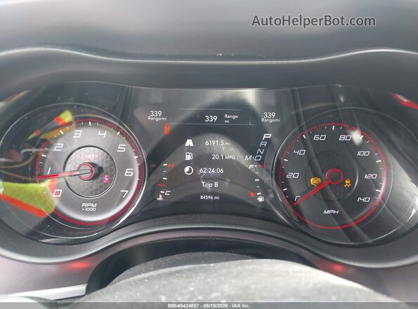2C3CDXBG6KH637692 2019 DODGE CHARGER Burgundy უკანა სავარძლების ხედი