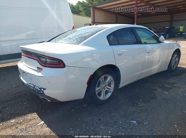 2C3CDXBG6KH658266 2019 DODGE CHARGER White Trasero derecho